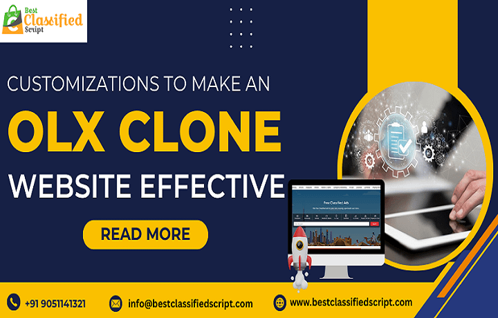 Customizations To Make An OLX Clone Website Effective
